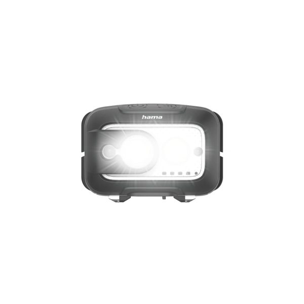 HAMA Фенер Челник/ LED "HL500-C", USB-C, 4 Режима 4