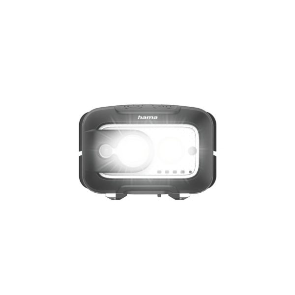 HAMA Фенер Челник/ LED "HL500-C", USB-C, 4 Режима 9