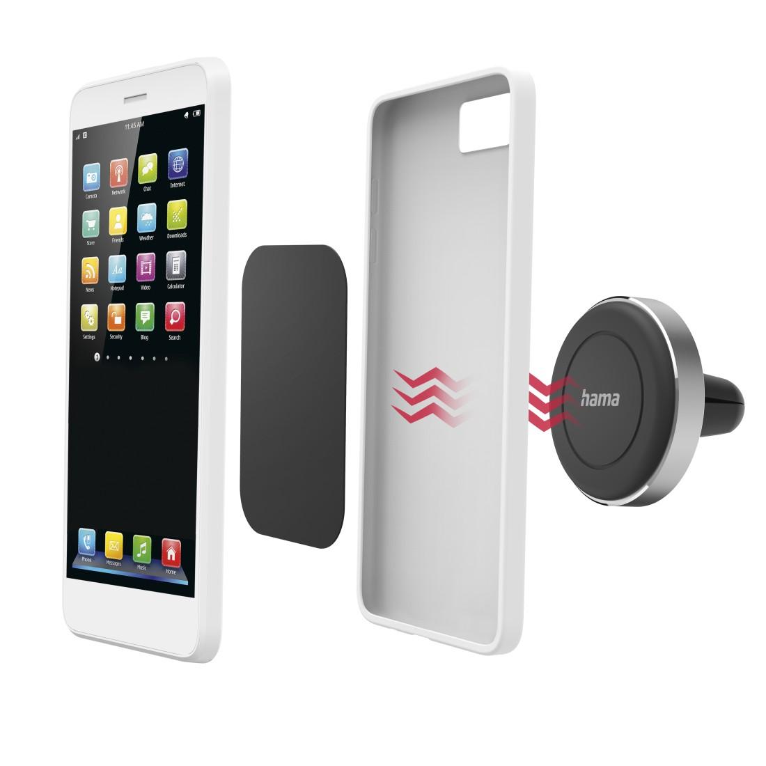 HAMA Магнитна стойка за телефон за кола "Magnet" 6