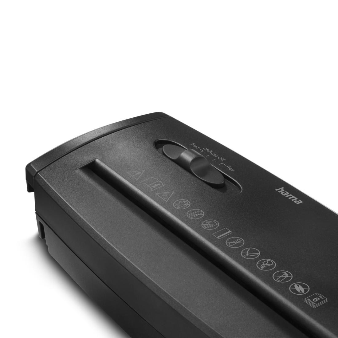 HAMA Шредер „Classic S60“, ниво на сигурност P2 T2 E2 11