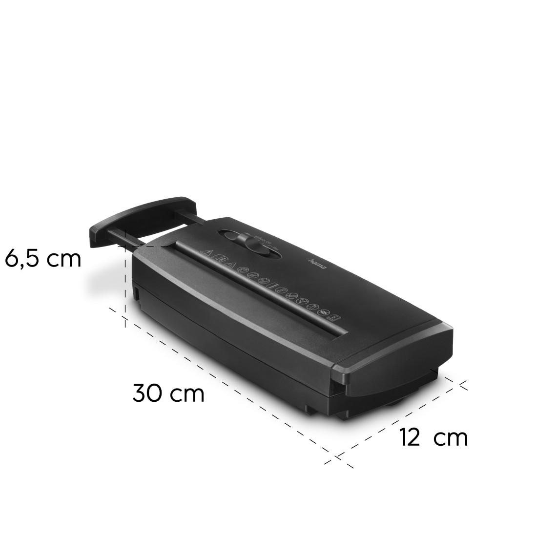 HAMA Шредер „Classic S60“, ниво на сигурност P2 T2 E2 12