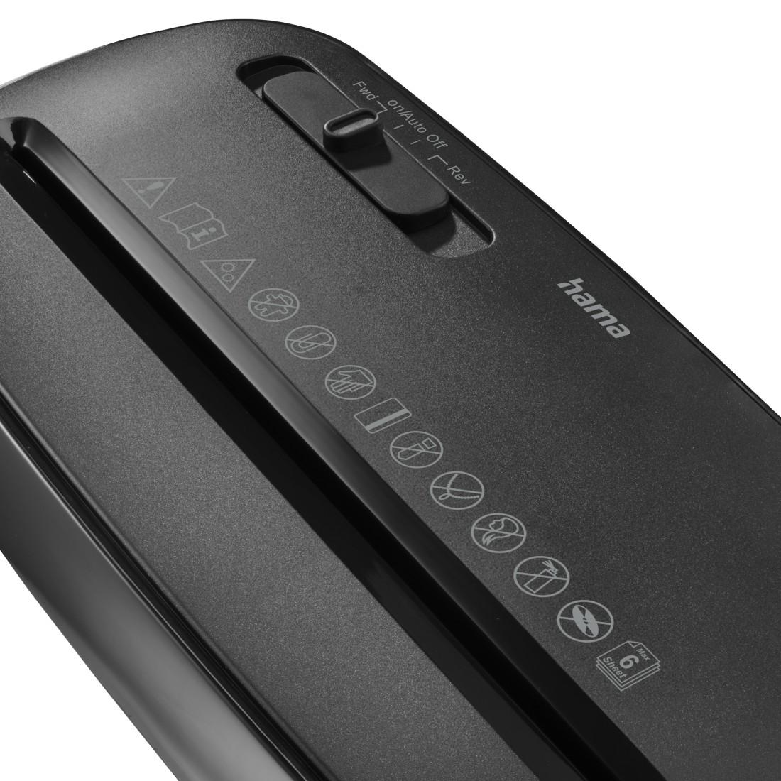 HAMA Шредер „Classic S61“, ниво на сигурност P2 T2 E2 10