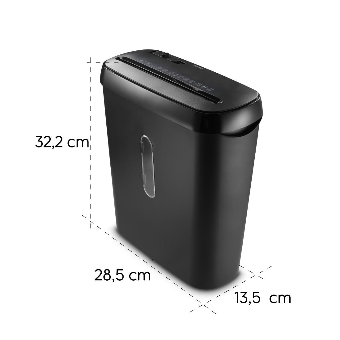 HAMA Шредер „Classic S61“, ниво на сигурност P2 T2 E2 12