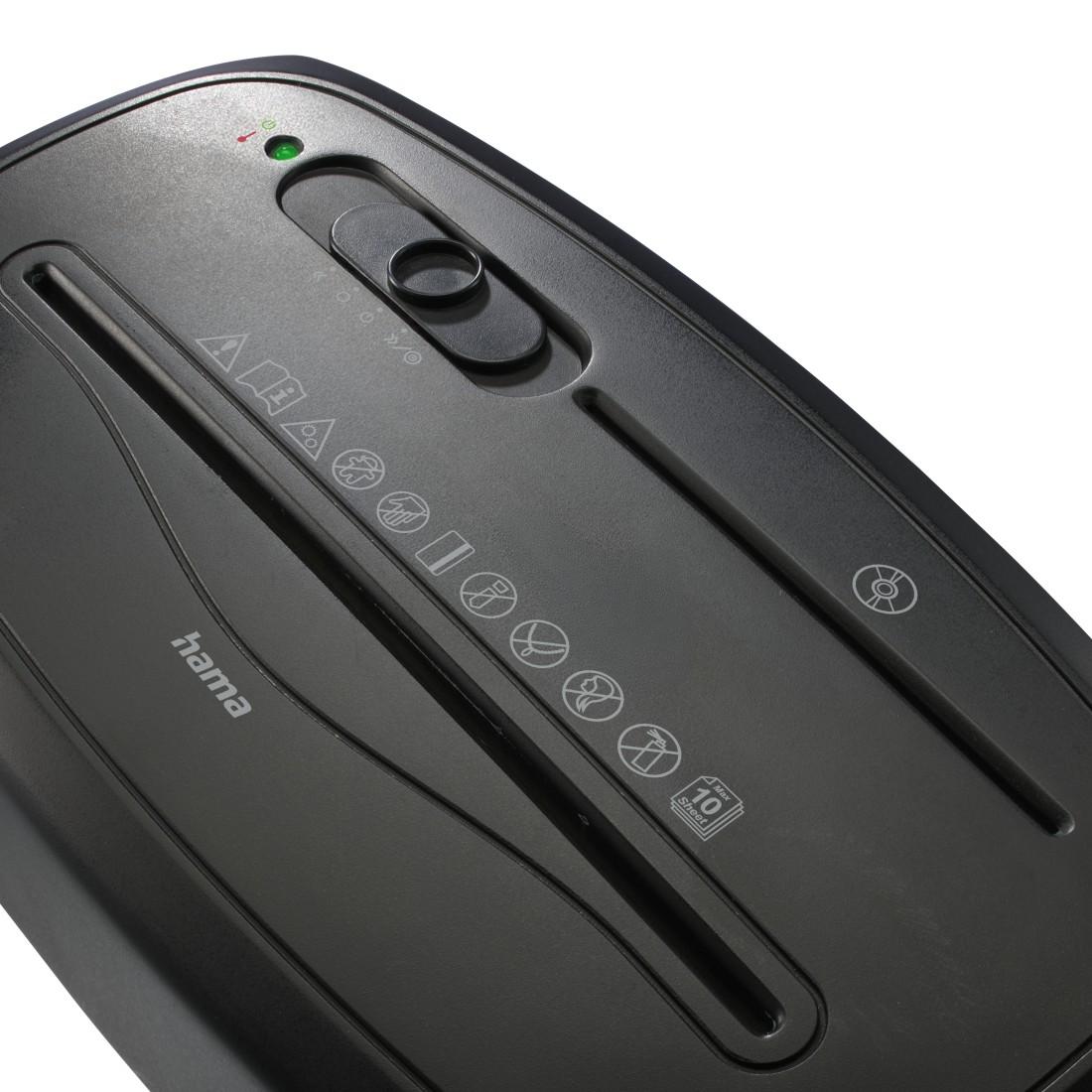 HAMA Шредер „Safe X100CD“, ниво на сигурност P4 T4 E3 9