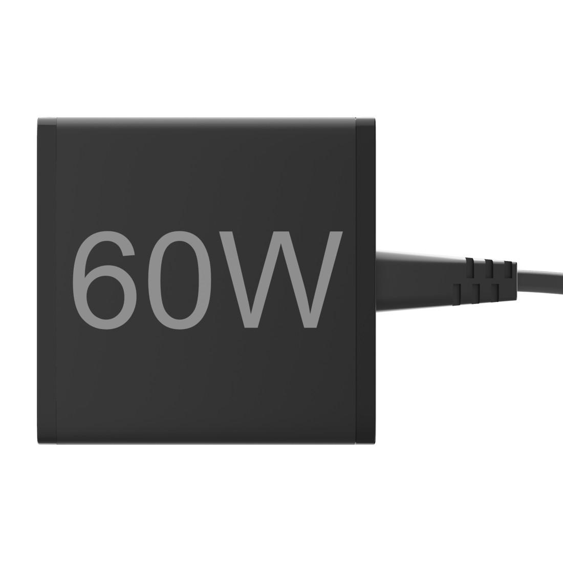 HAMA Зарядна станция 4 порта, 60W, 2 x USB-C, 2 x USB-A, PD, Fast Charge 11