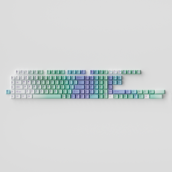 Капачки за механична клавиатура Keychron Cherry Profile Dye-Sub PBT Full Keycap Set - Cloud and Snow 1
