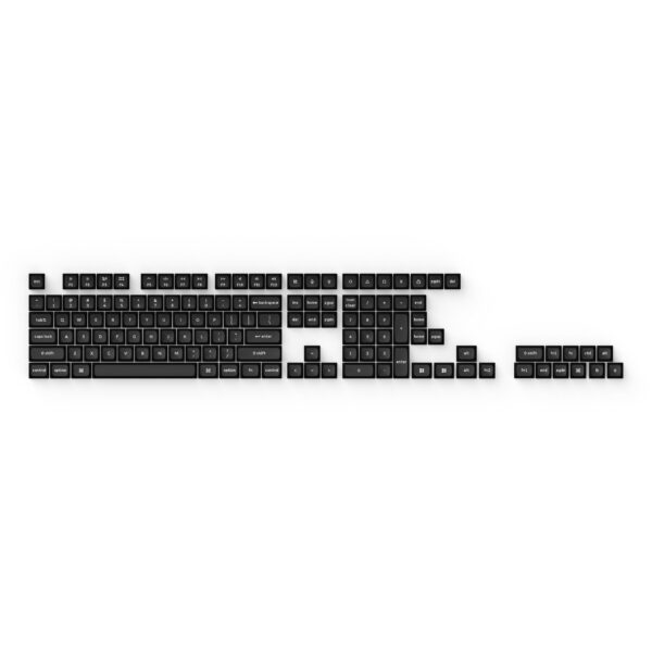 Капачки за механична клавиатура Keychron Double Shot KSA PBT Keycap Full Keycap Set 137 Keycaps - Black 1
