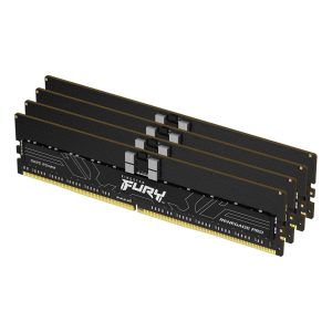 Kingston FURY Renegade Pro 128GB(4x32GB) DDR5 6400MHz CL32 RDIMM - KF564R32RBE2K4-128 1