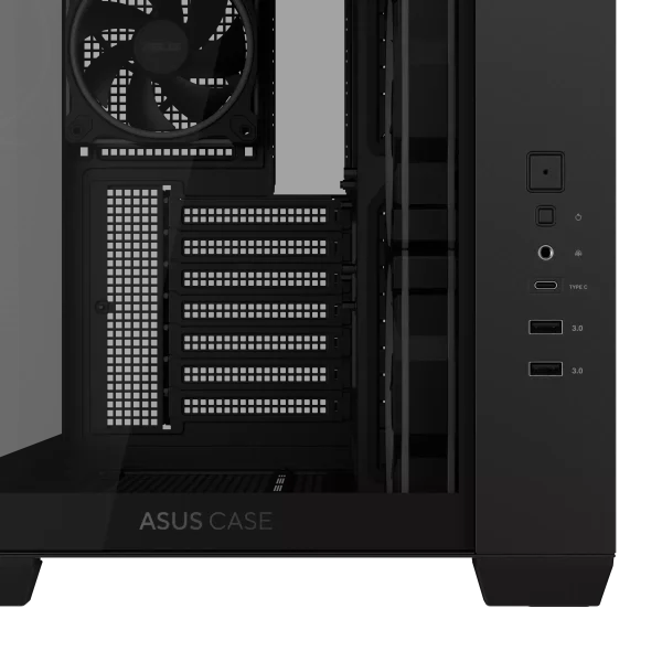 Кутия ASUS A32 PLUS Tempered Glass + 4 ARGB Вентилатора - Black 13