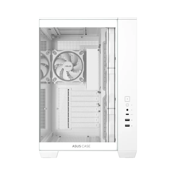 Кутия ASUS A32 PLUS Tempered Glass + 4 ARGB Вентилатора - White 4