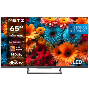 METZ Телевизор 65" 65MQF7500Z, QLED+, 4K, Google TV, 120Hz 1
