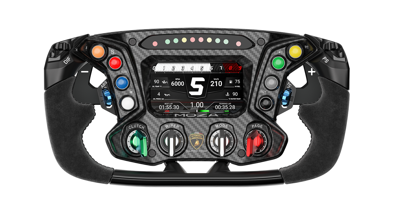 MOZA Essenza SCV12 Sim Racing волан за основа R5, R9 V2, R12 , R16, R21 - PC 3