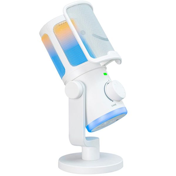 Настолен микрофон FIFINE AM6 RGB - White 2