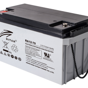 Оловна батерия RITAR, (RA12-70) AGM, 12V, 70 Ah, 350 /167 /182 mm, Терминал F11(M6) 1