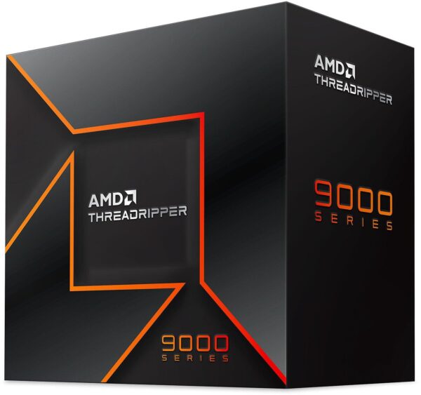 Процесор AMD RYZEN Threadripper 9970X, 32-Core, 4.0 GHz (5.4GHz Boost), 128MB, sTR5, BOX 1