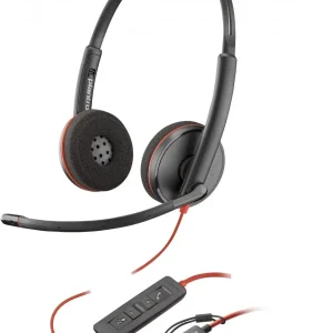 Слушалки HP Poly Blackwire 3220 USB-C - Черен 1