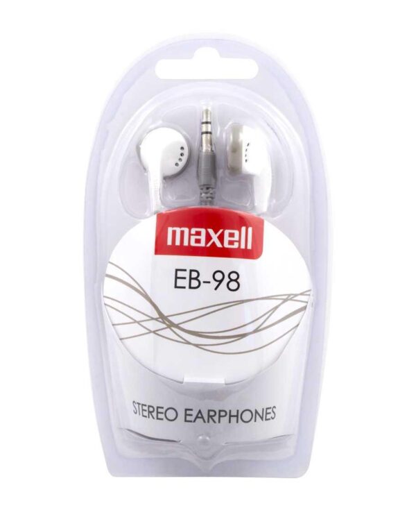 Слушалки тапи MAXELL EB-98 бели 1
