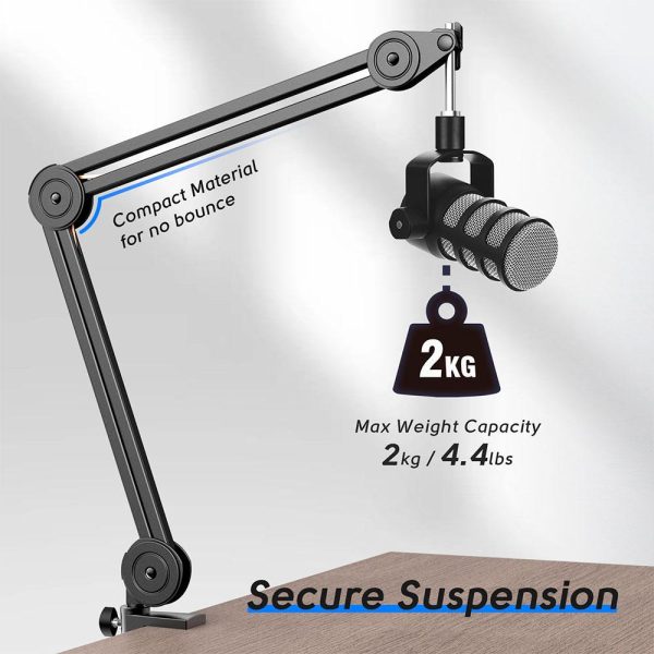 Стойка за микрофон FIFINE BM63 Super Steady Boom Arm 7