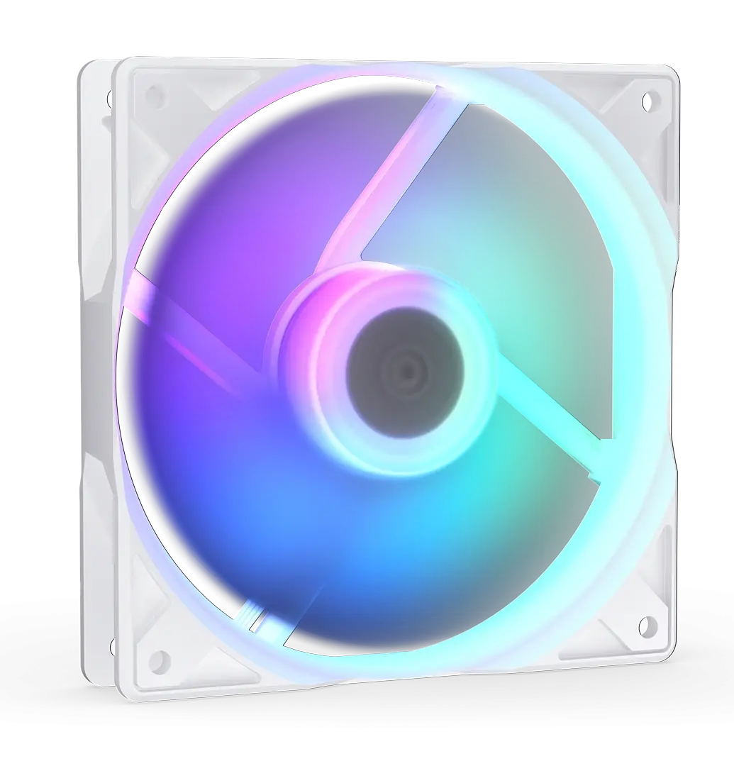 Вентилатор ENDORFY Stratus 120 PWM ARGB - Бял 1