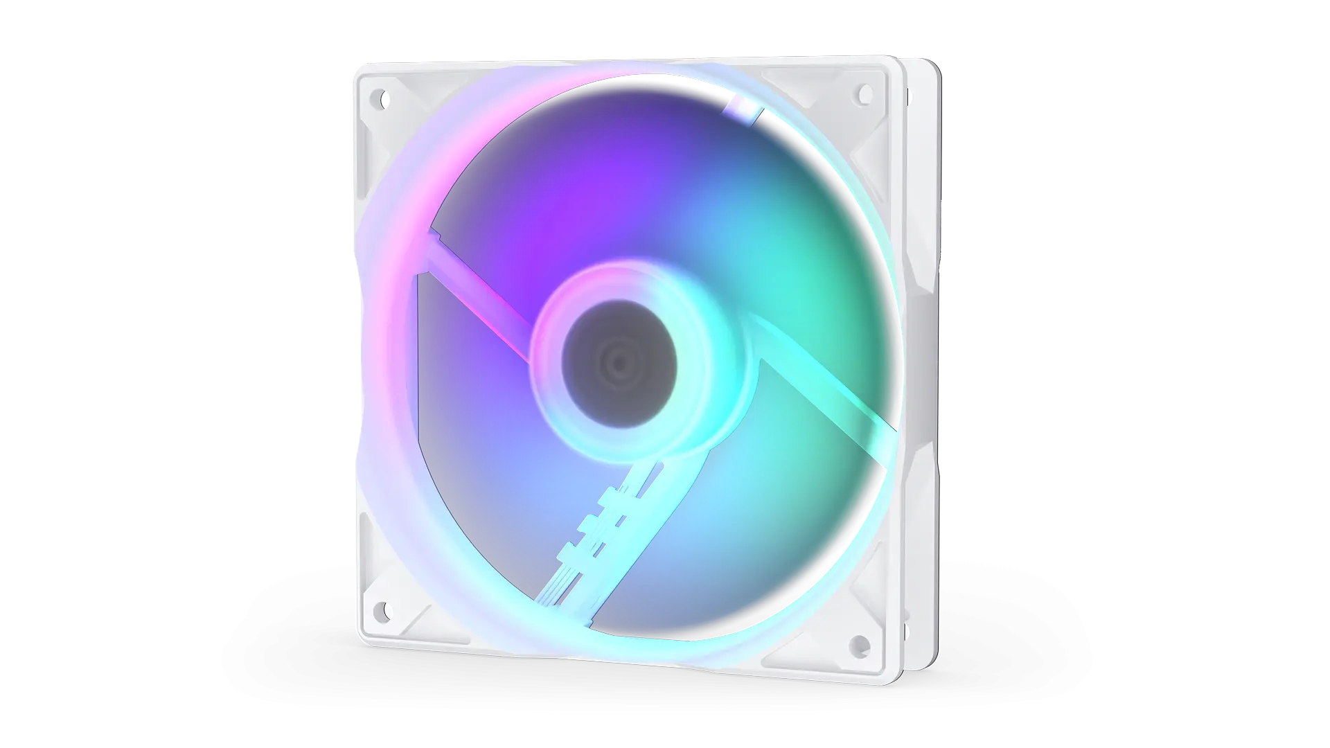 Вентилатор ENDORFY Stratus 120 PWM ARGB - Бял 3