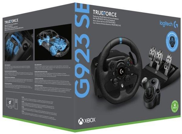 Волан LOGITECH G923 SE + LOGITECH скоростен лост за XBOX/PC 8
