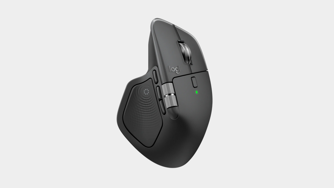 Безжична лазерна мишка LOGITECH MX MASTER 4 Graphite 9