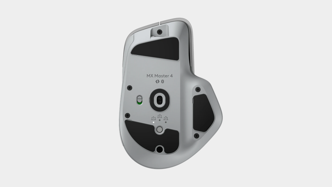 Безжична лазерна мишка LOGITECH MX MASTER 4 Pale Gray 7