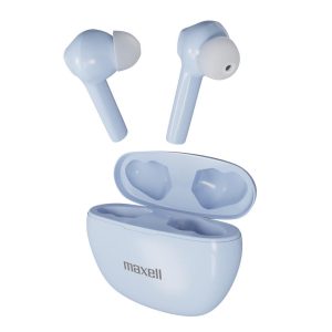 Блутут слушалки с докинг кутийка MAXELL Dynamic, True Wireless, Сини 1