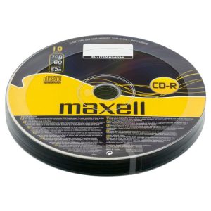 CD-R80 MAXELL, 700MB, 52x, 10 бр 1