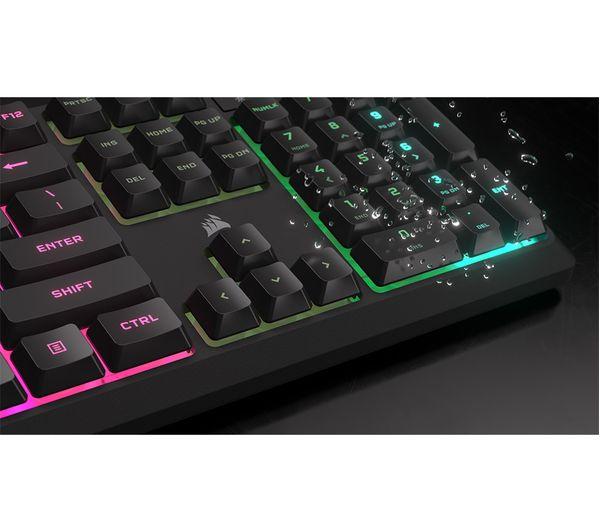 CORSAIR Геймърски бъндъл 4 в 1 - K55 CORE / HARPOON RGB PRO / HS35 Surround v2 / MM100 11