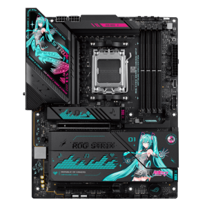 Дънна платка ASUS ROG STRIX X870E-H GAMING Hatsune Miku Edition WIFI 7 AM5 DDR5 1
