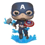 Фигурка Funko Pop! Marvel: Avengers Endgame - Captain America With Broken Shield & Mjolnir #573 1