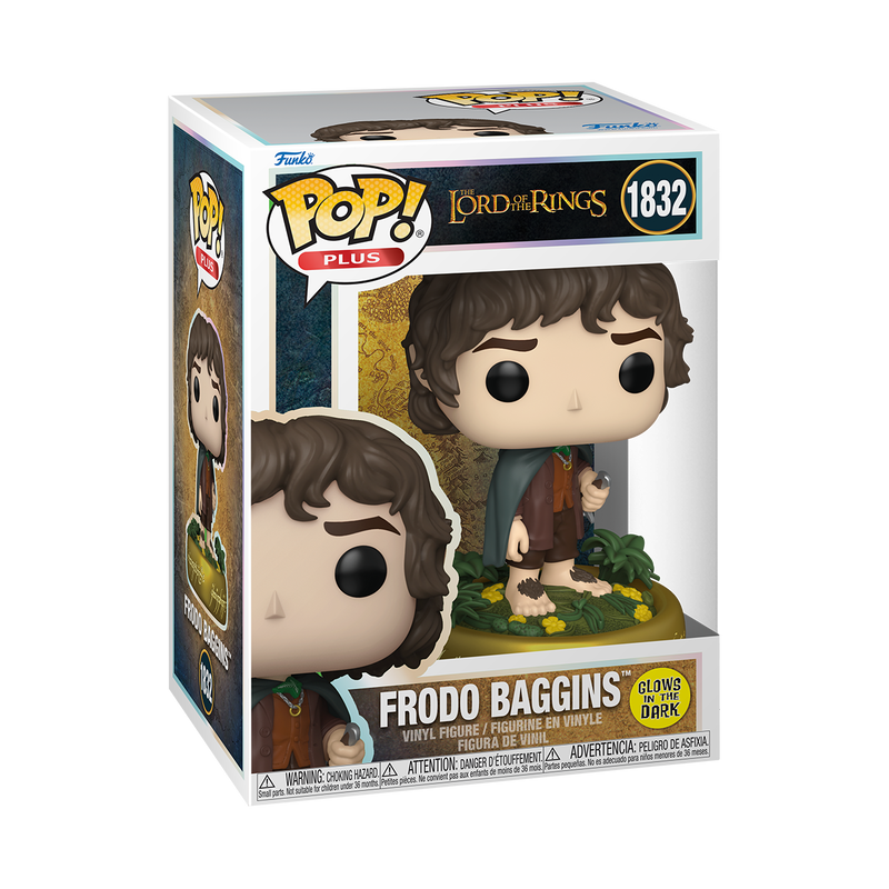 Фигурка Funko Pop! Plus: The Lord of the Rings - Frodo Baggins (Glows in The Dark) #1832 Vinyl Figure 2
