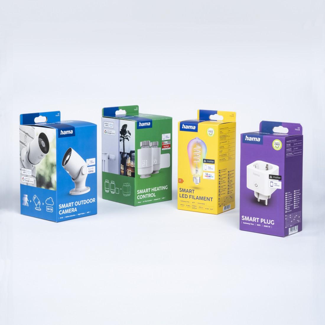 HAMA Смарт мини контакт, Wi-Fi, Гласов контрол, 3680 W 18