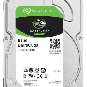 Хард диск SEAGATE BarraCuda, 6TB, 256MB, 5400 rpm, SATA 3, ST6000DM003 1