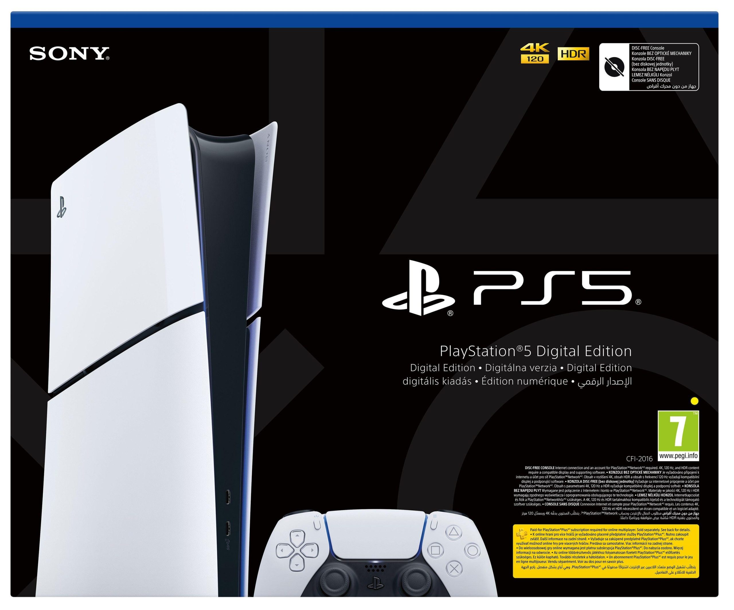 Конзола PlayStation 5 (Slim) - Digital Edition 4