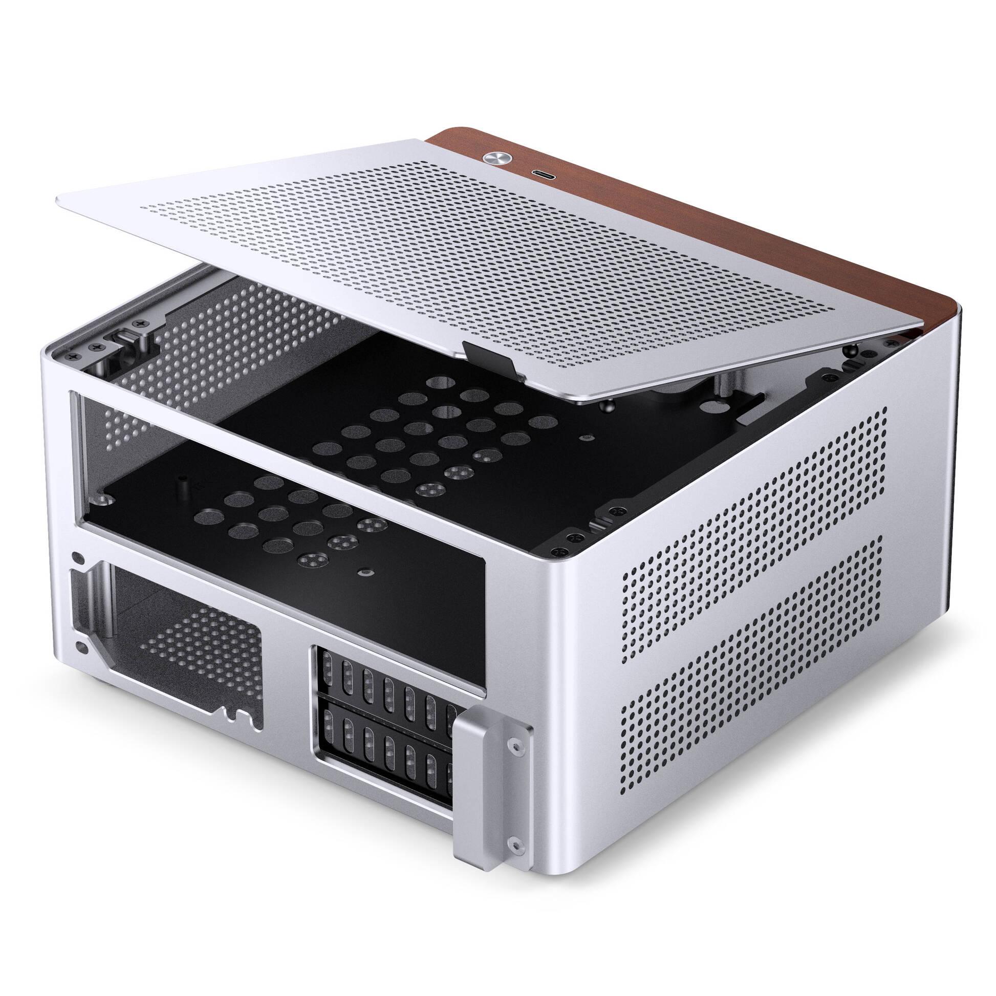 Кутия Jonsbo NV10 Mini ITX - Silver 3