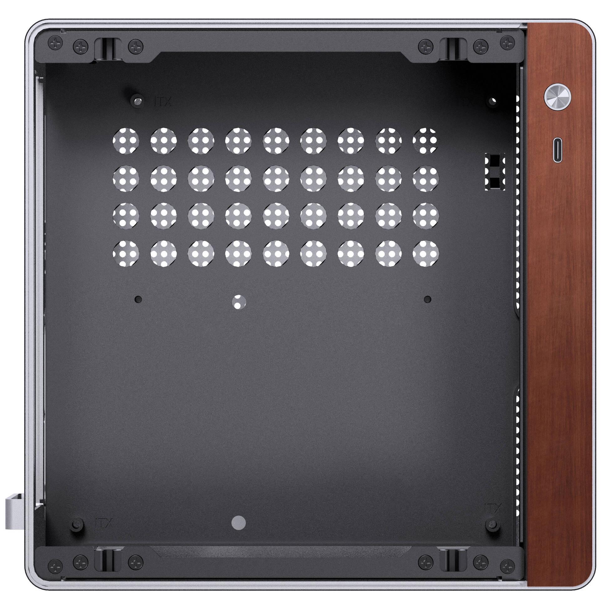 Кутия Jonsbo NV10 Mini ITX - Silver 6