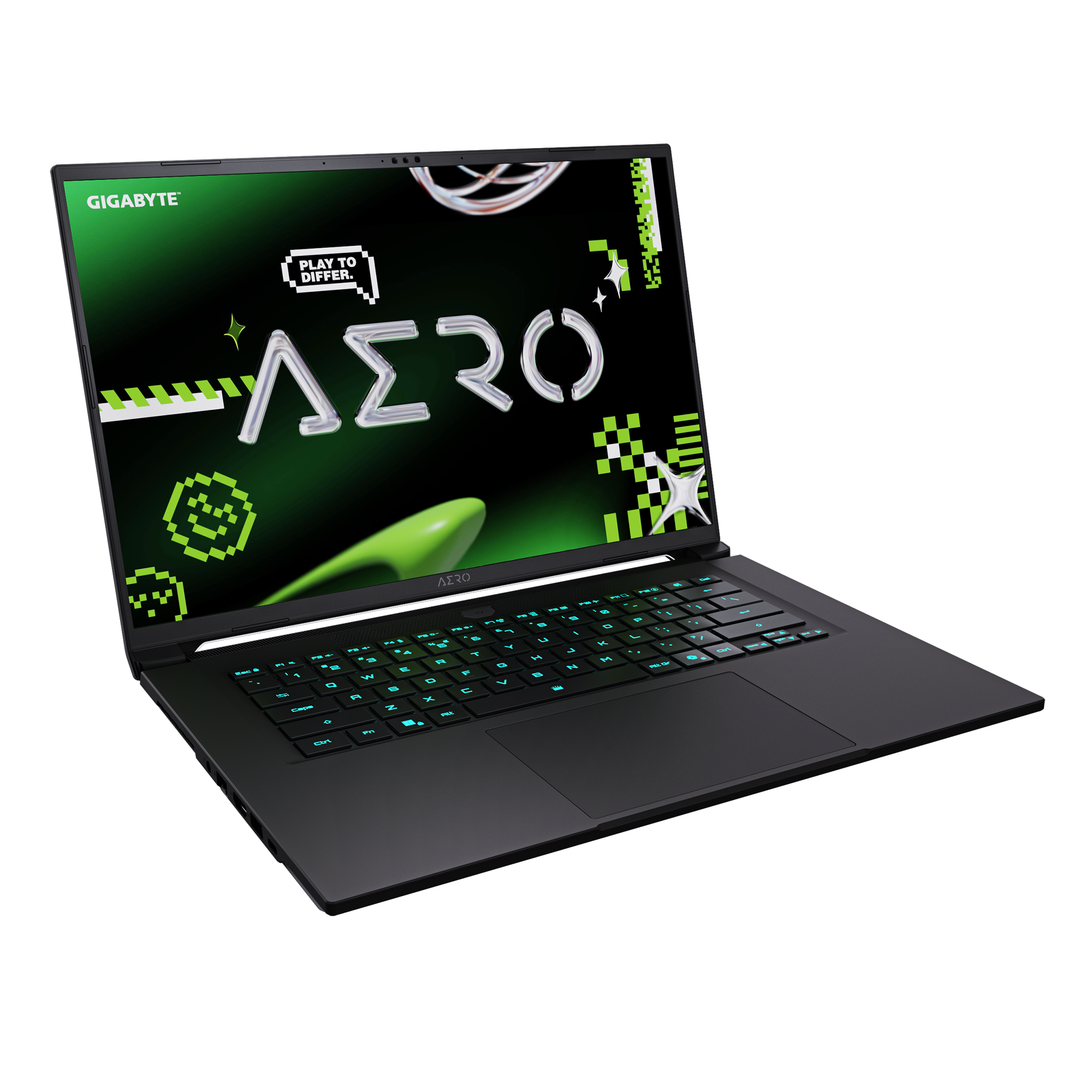Лаптоп GIGABYTE AERO X16 1VH93EEC94DH - 16" inch IPS 165Hz, AMD Ryzen Al 7 350, 16GB DDR5, 1TB SSD Gen4, RTX 5060, Win 11 Home - Бял 4