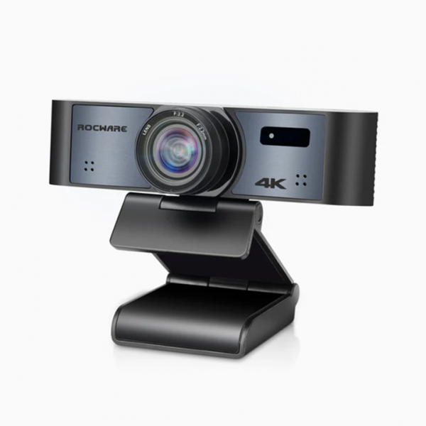 ROCWARE RC16 Уеб камера, 4K UHD, 110 градуса,8x зуум, USB-C 1