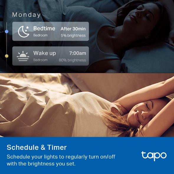 TP LINK TAPO L530E Смарт крушка RGB 8.7W 806LM 4