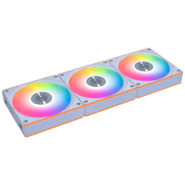 Вентилатори 3бр Lian Li UNI FAN CL Wireless ARGB PWM - 120 mm Бели + Контролер 1