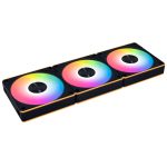 Вентилатори 3бр Lian Li UNI FAN CL Wireless ARGB PWM - 120 mm Черни + Контролер 1