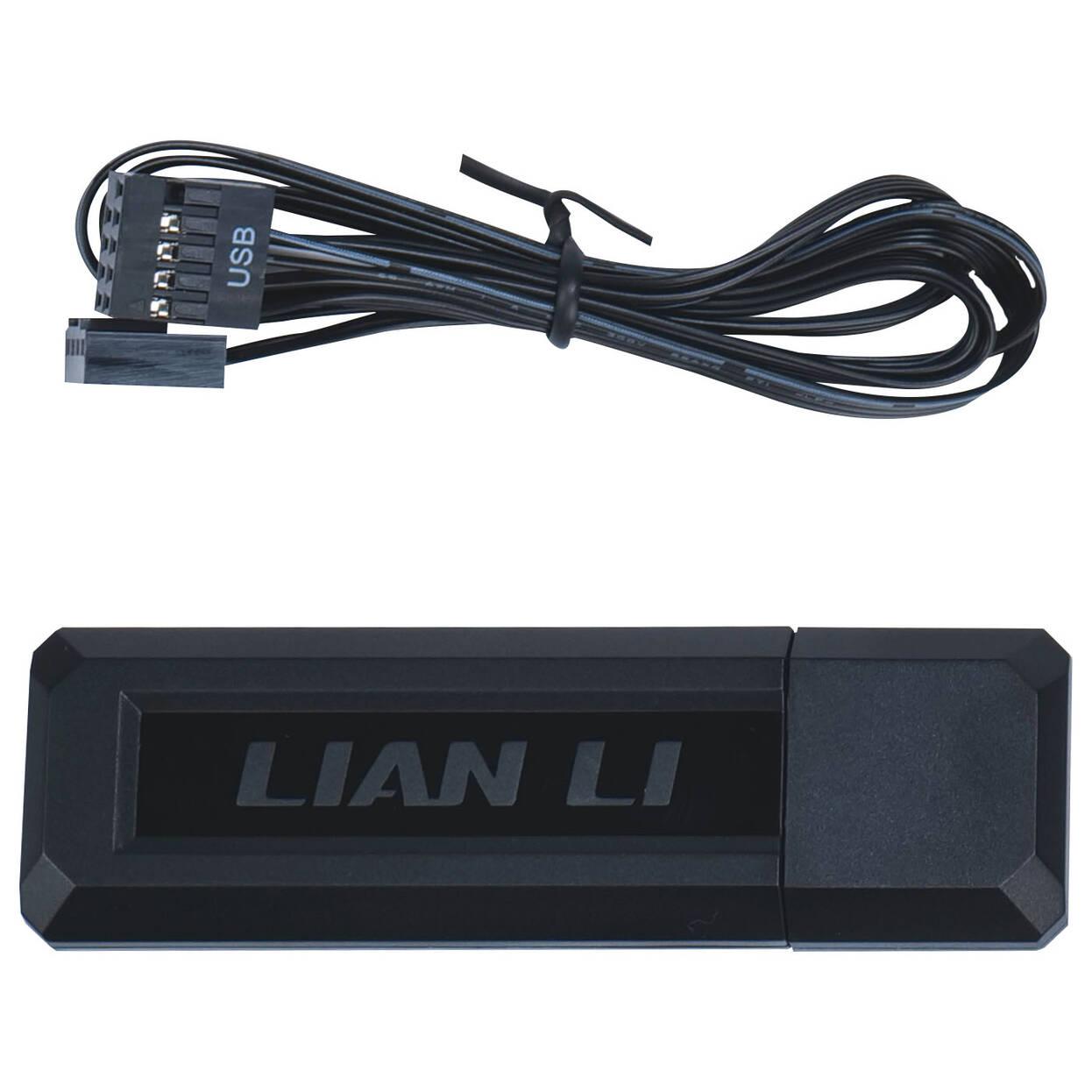 Вентилатори 3бр Lian Li UNI FAN CL Wireless ARGB PWM - 120 mm Черни + Контролер 10