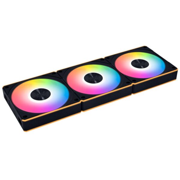 Вентилатори 3бр Lian Li UNI FAN CL Wireless ARGB PWM Reverse - 120 mm Черни + Контролер 1