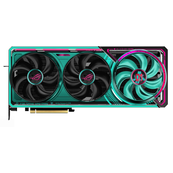 Видео карта ASUS ROG ASTRAL RTX 5080 OC 16GB GDDR7 Hatsune Miku Edition 1