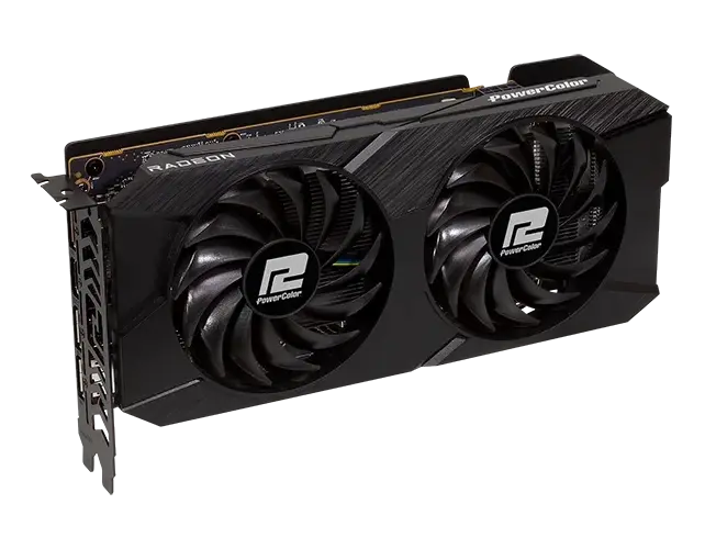 Видео карта POWERCOLOR RX 7600 Fighter V2 8GB GDDR6 2