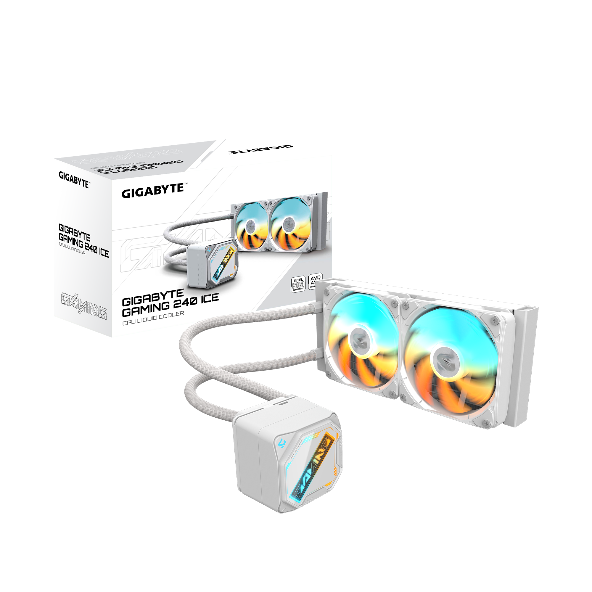 Воден охладител за процесор Gigabyte GAMING 240 ICE 4