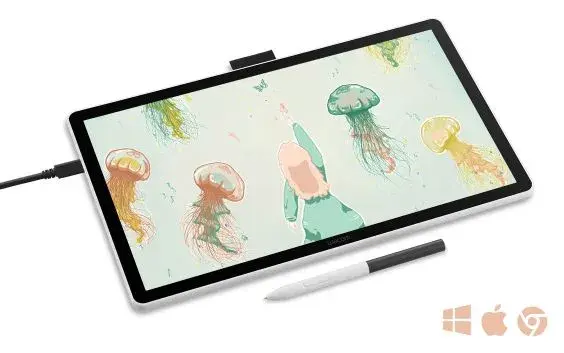 WACOM Графичен дисплей таблет One pen display 14.0" 2