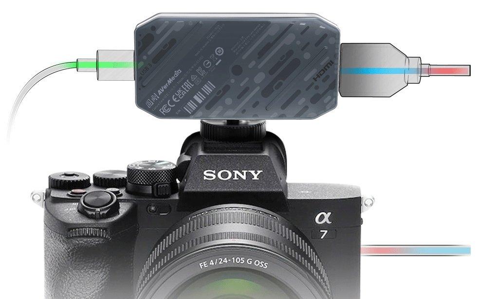 AVerMedia Външен кепчър Live Streamer CAP 4K (BU113) HDMI 2.0 Capture 4Kp30, USB 3.1 Gen 1 USB-C 3